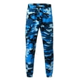 thumbnail image 2 of sususu Baggy Pants Men,Men's Casual Sweatpants Soft Comfort Loose Fit Wide Leg Trousers for Athletic Running Jogging and Everyday Wear - Blue, 2 of 5