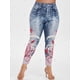 thumbnail image 4 of Impreso en 3D más el tamaño de Jeggings Rosegal Leggings de talla grande, 4 of 5
