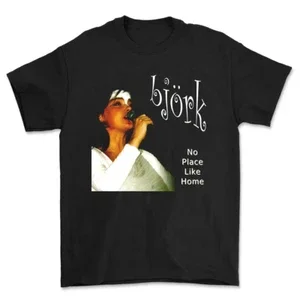 RARE Björk No Place Like Home Tee Short Sleeve Adult Shirt