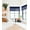 navy, variant on S18 NAVY BLUE 1 Piece Solid Faux Silk Rod Pocket Stylish STRAIGHT WINDOW VALANCE 55"in Wide X 18"in Length