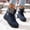Navy, variant on Women Winter Snow Boots, Windproof Soft Thermal No Slip Mid-Calf Boots Navy Size 10