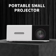 thumbnail image 2 of Mini Projector Audio HD USB Mini Projector Support 1080P Home Media Player Home Theater Cinema, 2 of 6
