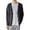 Dark Gray, variant on Mens Jackets Knit Cardigan Sweater Casual Loose Fit Korean Style Versatile Button up Outerwear Coats for Men GN2 S