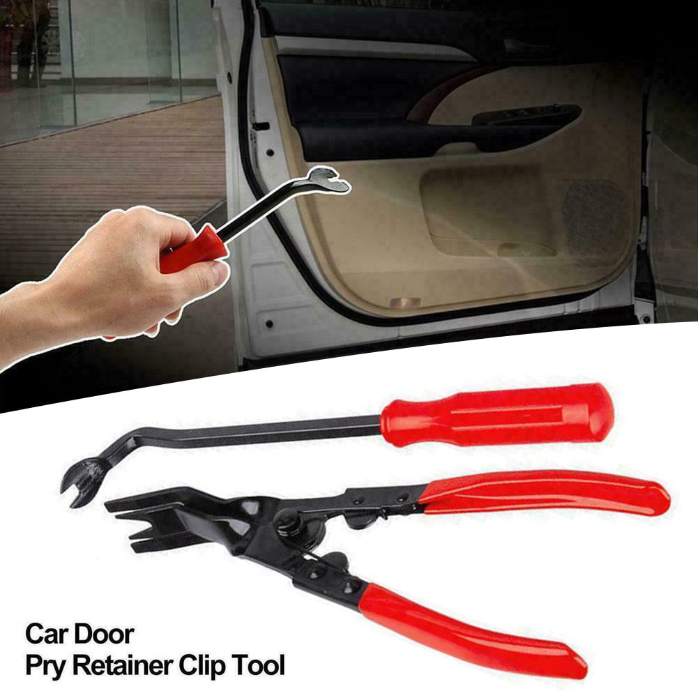 Trim Clip Removal Pliers Car Van Door Panel Fascia Dash Upholstery Remover Tool