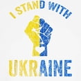 thumbnail image 3 of CafePress - Support Ukraine I Stand With Ukraine Ukrai T Shirt - 100% Cotton Ringed T-Shirt, 3 of 4