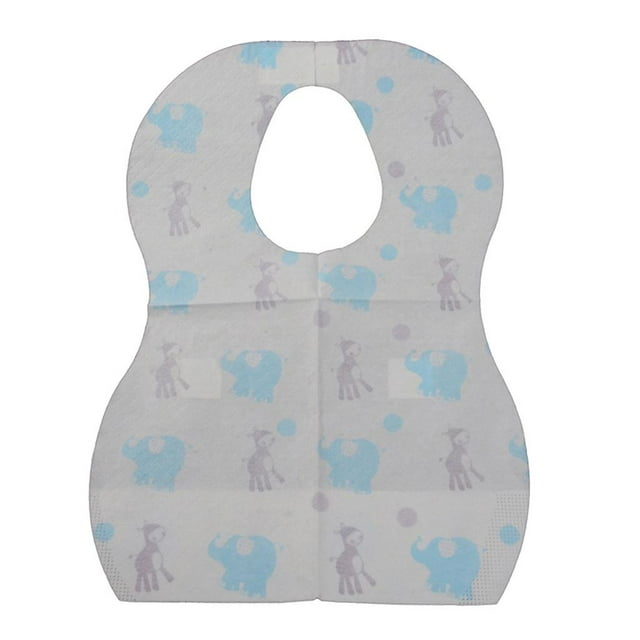 Paquete de 20 Baberos impermeables CUTICAT Baberos impermeables para niños pequeños