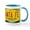 White/Blue Inside, variant on CafePress - SANTA FE New Mexico License Plate Mug - 11 oz Ceramic Mug - Novelty Coffee Tea Cup