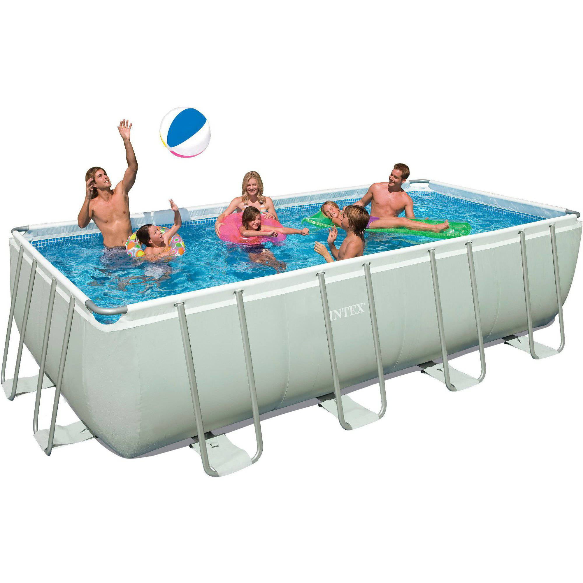 Coleman Power Steel 22 X 52 Frame Swimming Pool Set Walmartcom