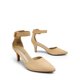 thumbnail image 3 of Zapatos de Tacón Bajo para Mujer DREAM PAIRS 7.5 Nude con Hebilla, 3 of 7