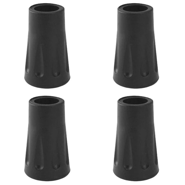 Daily Mix Store 4Pcs Trekking Pole Tips Accessories Set Ski Replacement Caps Tip Ends D3P7 SCK