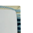 thumbnail image 3 of Ambesonne Rustic Fitted Sheet, Country Zebra on Wood, Full Size, Navy Red Yellow, 3 of 3