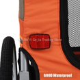 thumbnail image 4 of 20 Inch Inflatable Wheel Pet Bike Trailer, Aluminum Rim Wheels And Steel Frame Bicycle Cart Dog Carrier ShopWise Round, 4 of 11