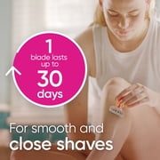 Gillette Venus Snap Cosmo Pink with Extra Smooth Womens On-the-Go Razor, 1 Handle & 1 Refill