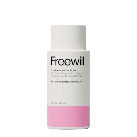 Freewill Color Preserve Acondicionador rico hidratante y nutritivo para cabello tratado con color combate la decoloración para ayudar a mantener la vitalidad del color 8.5 oz