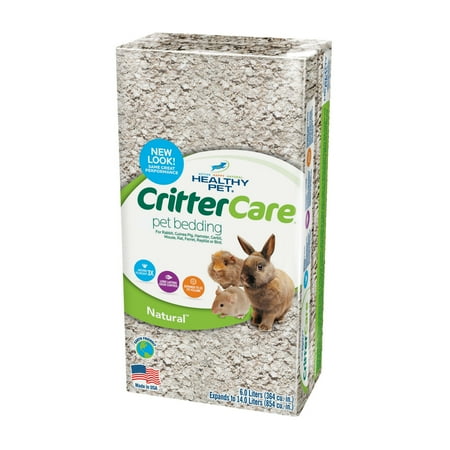 crittercare: light brown/natural for small animals bedding, 14 l crittercare: light brown/natural for small animals bedding, 14 l