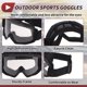 thumbnail image 5 of Gafas de montar de motocicleta Unique Bargains, gafas de ciclismo con lente gris oscuro y marco negro, 5 of 6