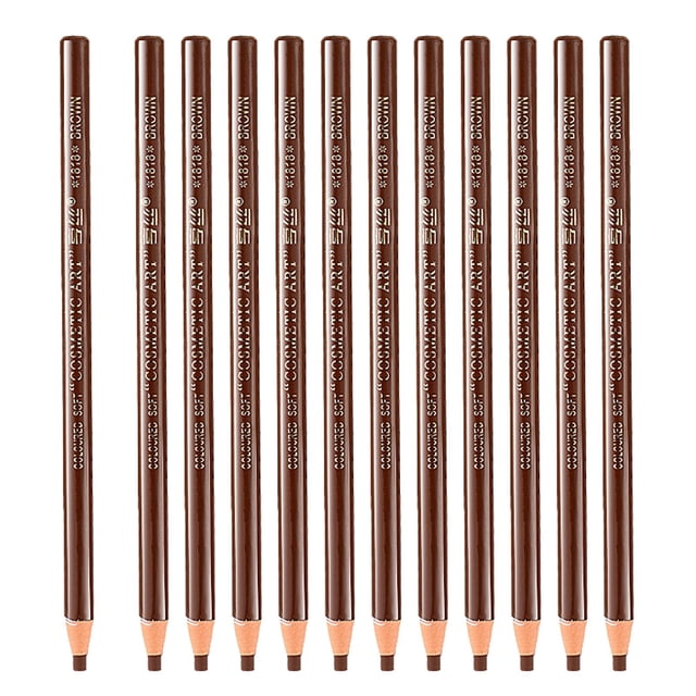 Lápiz de cejas, sudor e impermeable, permanente, a prueba de , para cejas, duradero, duradero, cosmético, delineador de cejas para rellenar , cafe ligero Café Ligero Baoblaze Delineador de cejas