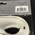 thumbnail image 3 of Blue Half Domino Mask Adult Halloween Accessory, 3 of 4