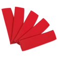 thumbnail image 1 of Popsicle Sleeve Neoprene for Reusable Protection 5Pcs Red Popsicle Holders, 1 of 5