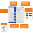 thumbnail image 2 of Pill Thing Monthly Medication Blister Cards, Cold Seal, Green, 6 Pack, Pharmacy Supplies, 2 of 9