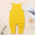 thumbnail image 3 of Ohufall Baby Girl Baby Boy Clothes, Newborn Infant Baby Girls Boys Sleeveless Ribbed Solid Knit Jumpsuit Clothes, 3 of 9