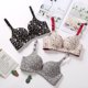 thumbnail image 4 of Ladies no steel ring gather adjustment type print seamless one piece bra sexy underwear floral push up bra underwearpangjing, 4 of 4