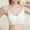 Champagne, variant on Ultra-thin Jelly Bra for Women 1 Pack Polyester Seamless Wireless Bralette 32-40 Padded Lift Cool Feeling Support Bra for Summer Everyday Activity Orange 32