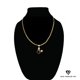 thumbnail image 1 of Collar de oro de 14 quilates con colgante de Mickey Mouse, el mejor regalo unisex para madre, padre, novia, novio, ella, él, collar de cadena marinera de 14 quilates de Aria Jeweler Inc Aria Jeweler Inc Fashion, 1 of 5