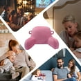thumbnail image 5 of Eurhowing Plush Reading Pillow for Kids & Teens, Bed Rest Back Support Pillow with Arms, Shredded Memory Foam Back Pillow for Bed, Pink, 5 of 10