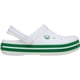 thumbnail image 5 of Crocs Niños Crocband Zueco Slip-On Blanco Verde Ligero, 5 of 7