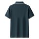 thumbnail image 3 of pstuiky camiseta de hombre, Camisa informal de manga corta con cuello vuelto, cómoda y lisa, para hombre camisas casuales para hombre l, 3 of 3