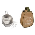 thumbnail image 1 of Bolsa aislante 4 Uds. De tazas Sierra de 310ml con bolsa de almacenamiento, vajilla portátil para pí sundick Bolsa aislante, 1 of 7