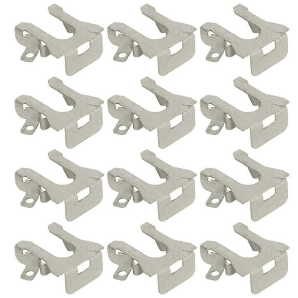 12 Pcs Headlight Retaining Clips E9DZ 13N129A Head Lamp Housing Component Pivot Retaining Clip for Bronco 1992 to 1996