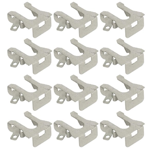 12 Pcs Headlight Retaining Clips E9DZ 13N129A Head Lamp Housing Component Pivot Retaining Clip for Bronco 1992 to 1996