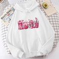 thumbnail image 1 of Sudadera con capucha para mujer con mensaje de concienciación sobre el cáncer de mama, sudadera con capucha para mujer, ropa urbana Harajuku de manga larga, 1 of 5