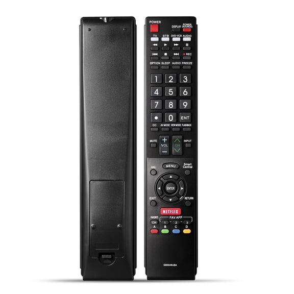 GB004WJSA/GB005WJSA Universal Remote for All Sharp Aquos Smart TVs