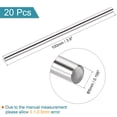 thumbnail image 2 of Unique Bargains 304 Stainless Steel Round Rods, 5mm x 100mm for DIY Craft Model Car 20 pack, 2 of 5