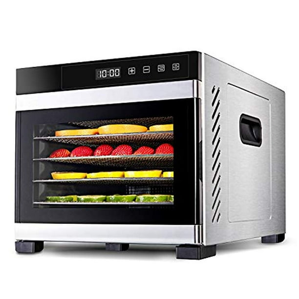 Ivation 6 Tray Premium Stainless Steel Electric Food Dehydrator Machine