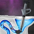 thumbnail image 4 of DQrwqpou Drain Plunger Dredge Removedor Obstrucciones Reutilizable para Fregaderos Domésticos (gris), 4 of 6