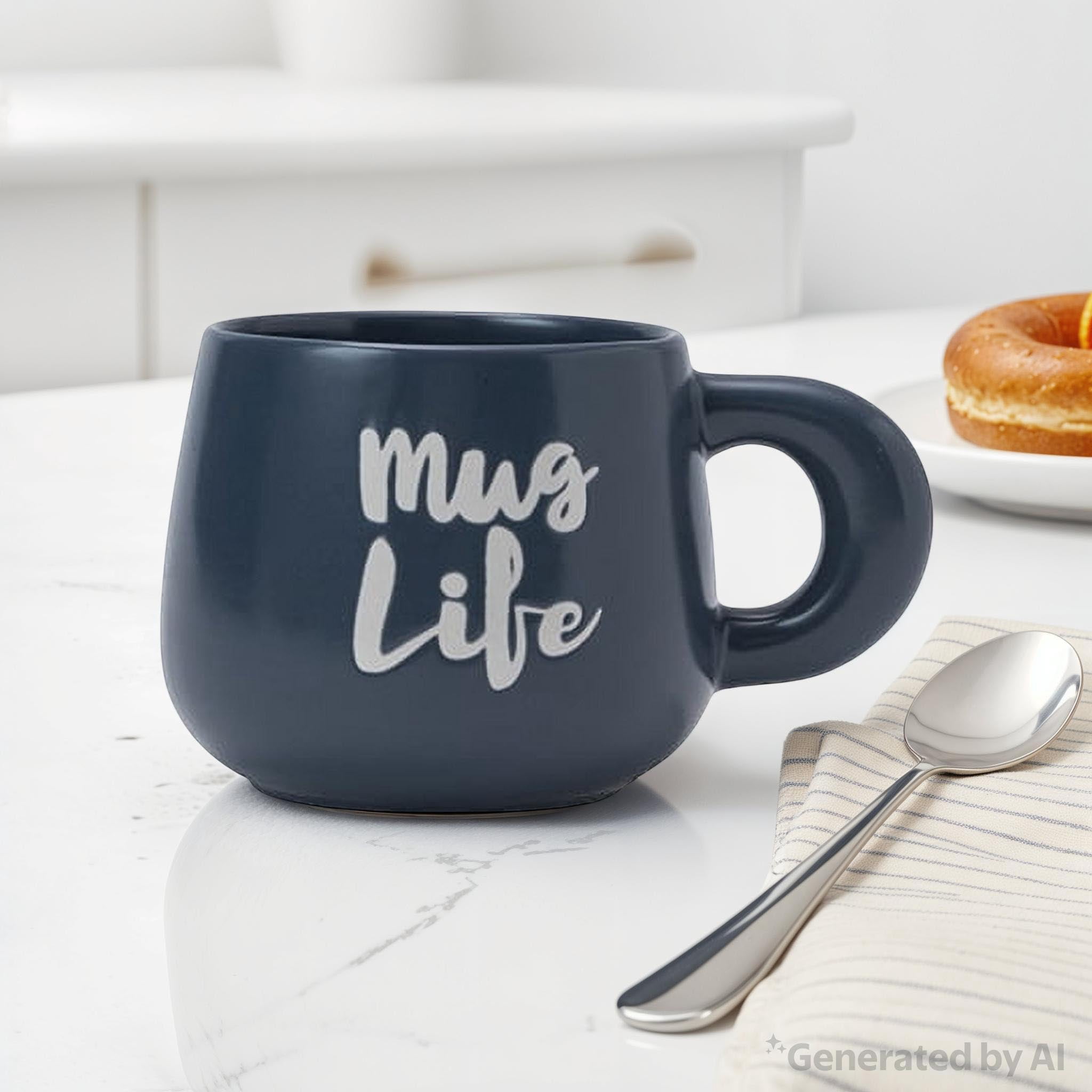 Mainstays Mug Stoneware Life Mug