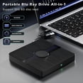 thumbnail image 5 of External Blu Ray Drive for Laptop PC CD DVD Read/Write Player Portable 3D Blu Ray Drive Compatible ,Wide Compatibility, 5 of 5