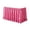 4#M Pink, variant on Gingham Desk Skirt, Teacher Desk Skirt, 72.05 x 29.92 in Ruffled Checkered Table Skirt with Hook-and-Loop Fasteners for Classroom, Wedding, Party & Display Table, 1 Pc