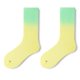 thumbnail image 5 of Mujeres Hombres Calcetines de algodón acanalados Harajuku Teñido Degradado Contraste Color Costura Hip Hop Deportes Béisbol Monopatín Medias de tubo medio informales, 5 of 5