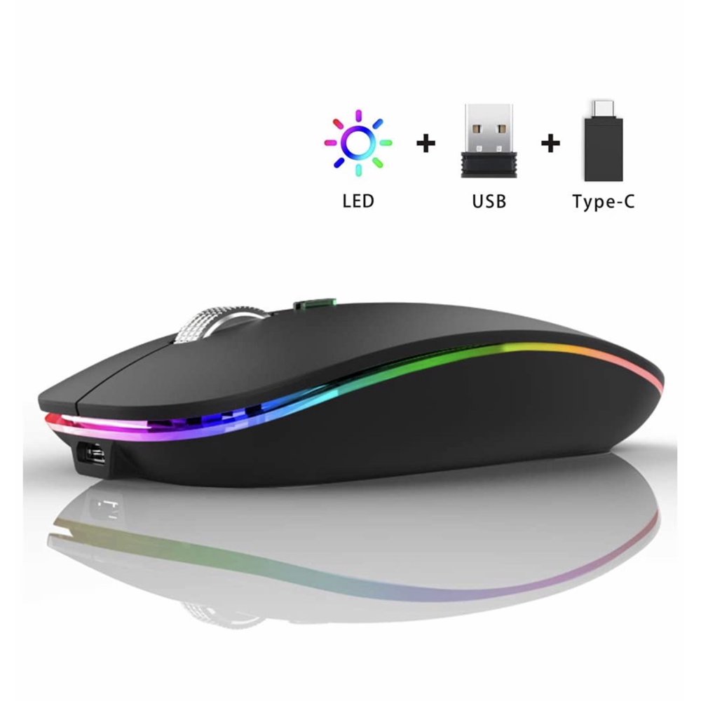 American notions Wireless Mouse Rechargeable Computer Mice for Office