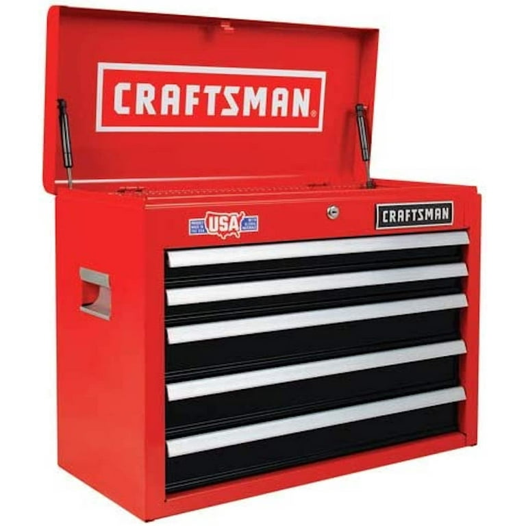 Craftsman CMST98214RB 2000 Series 26-in W x 19.75-in H 5-Drawer Steel Tool Chest (Red)