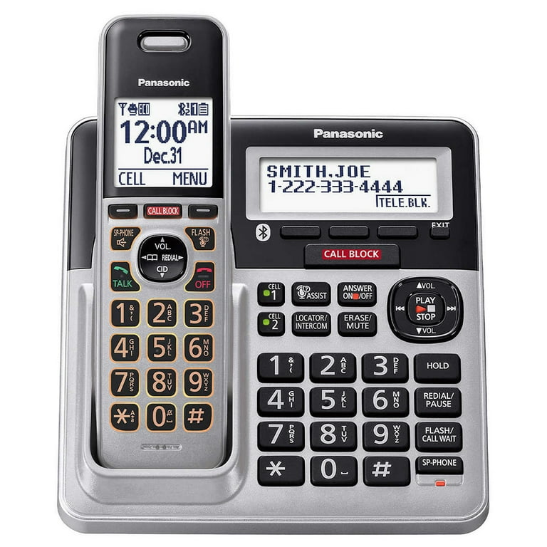 Panasonic KX-TG994 DECT 6.0 Bluetooth 4-Handset Phone Bundle