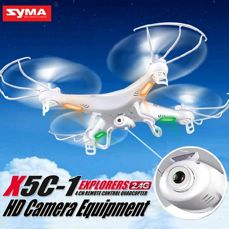 Syma X5C-1 Explorers 2.4G 4CH 6-Axis Gyro RC Quadcopter Drone HD Camera LCD