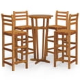 thumbnail image 5 of Charmma 5 Piece Patio Bar Set Solid Wood Acacia, 5 of 8