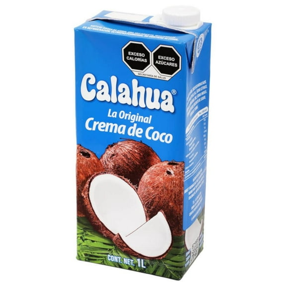 Pack de 12 Crema Calahua de Coco Tetra Brick 1 L Calahua de Coco Tetra Brick