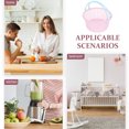 thumbnail image 5 of OULII 2pcs Plastic Baskets Grocery Basket for Kids Storage PP Plastic Craft Projects, 5 of 5